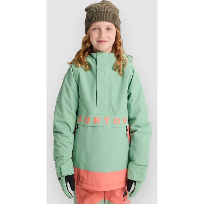 Burton Frostner 2L Kids Anorak groen
