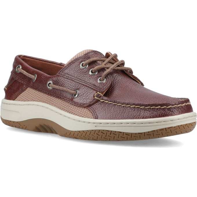 Sperry Billfish 3 Oog Leer Heren Bruine Boten Schoenen