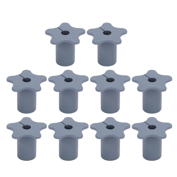 Passe-câble mural pour câble satellite Silicone Kit de passage de câble satellite pour câble d'antenne 5/8 pouce 16 mm
