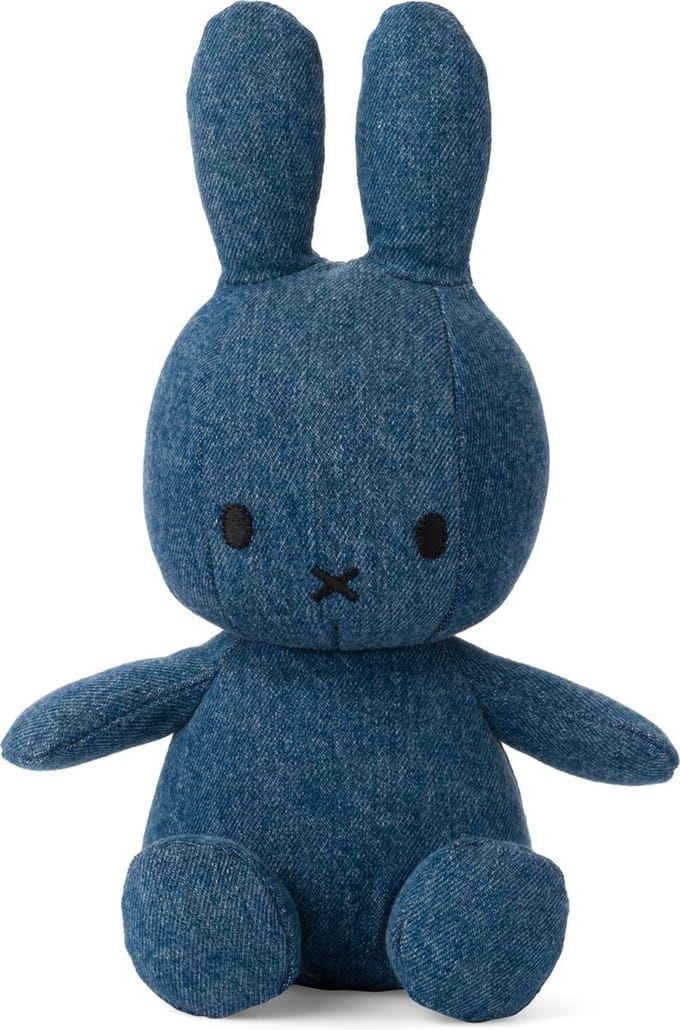 Nijntje Denim Mid Wash - Miffy - 23 cm - 9"