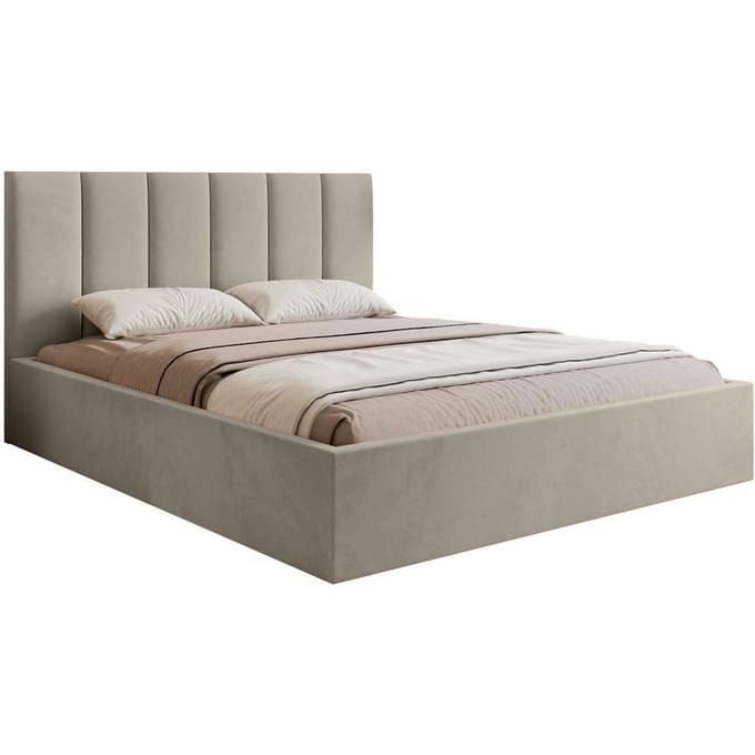 Bedframe Carolina met opbergruimte velvet 180x200 | NADUVI Collection