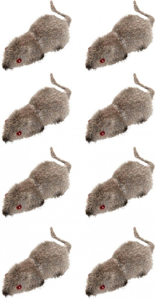 WIDMANN - Set van 8 halloween muizen