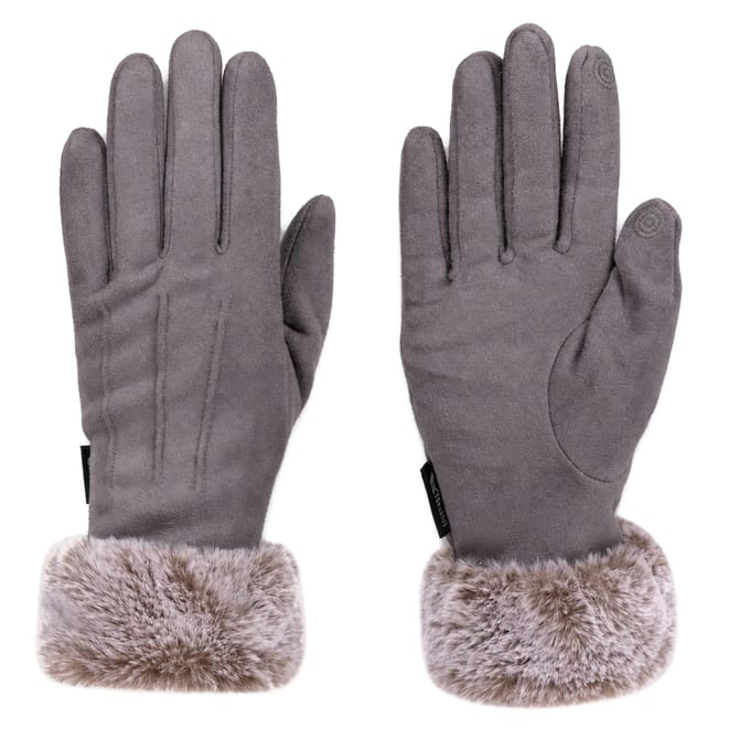 Trespass Dames/Dames Betsy Winterhandschoenen (Stormgrijs)