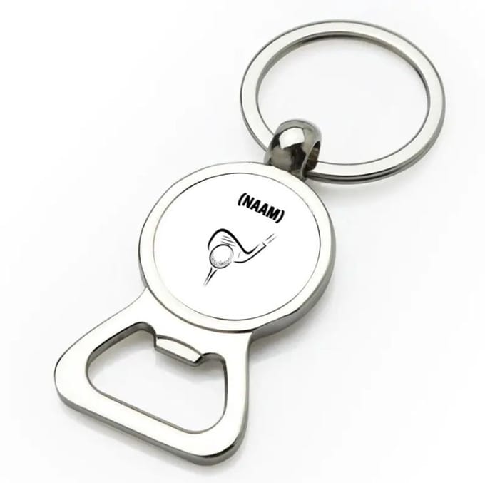 Akyol - golf met eigen naam flesopener - Golfen - golfer - sport - 9 bij 3 cm