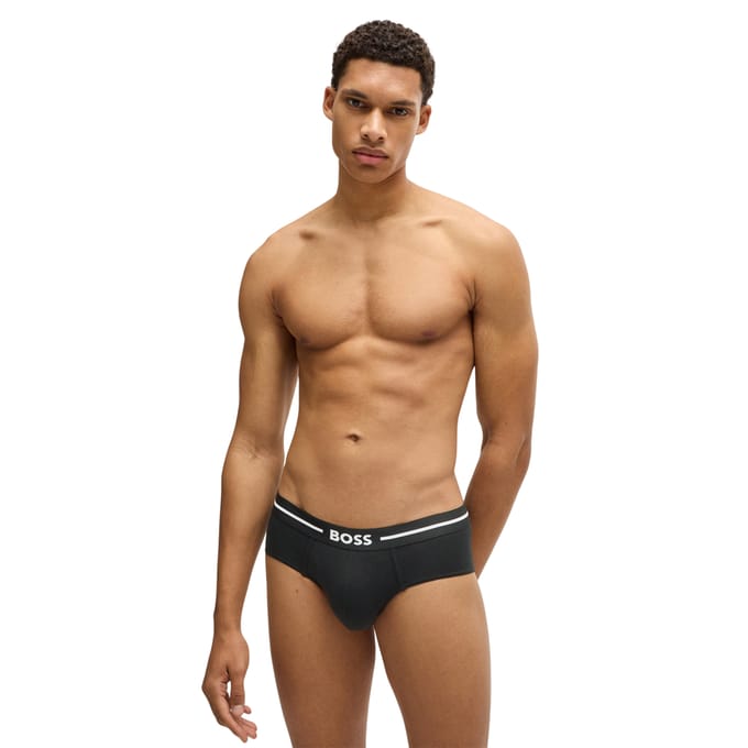 Boss Heren Boxershorts (Set van 3) (Zwart)