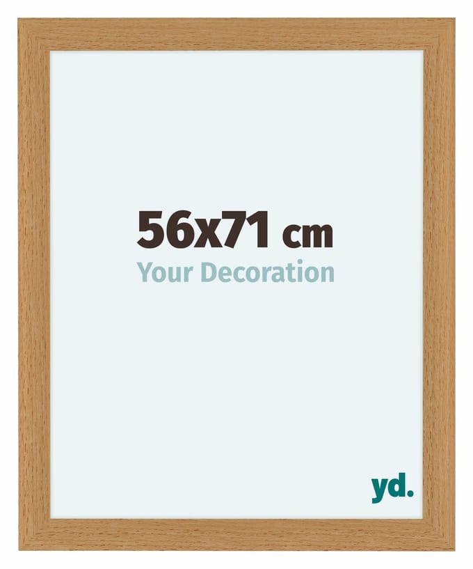 Your Decoration - Fotolijst 56x71 cm - MDF - Beuken - Como