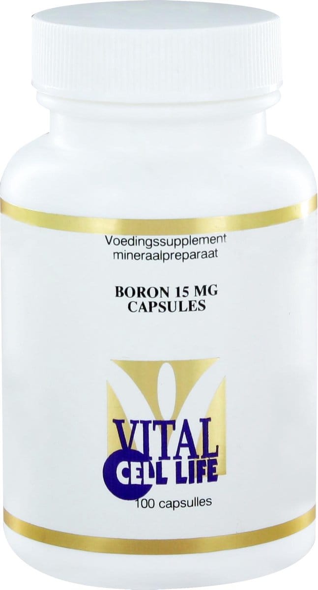 Vital Cell Life Boron 15mg 100 Capsules