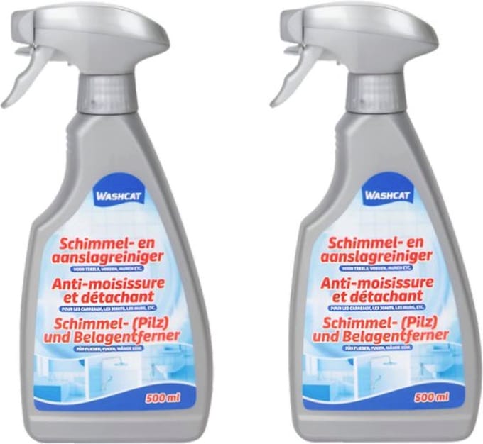 Schimmel en aanslag reiniger Washcat - 2 x 500 ML