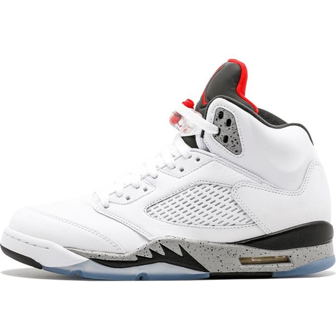 Jordan 5 Retro White Cement 136027-104 40.5 white
