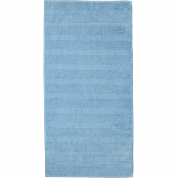 Douchelaken Cawö Noblesse2 Uni Sky (80 x 160 cm)
