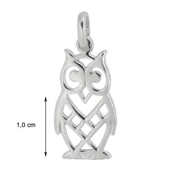 Blinx Jewels Zilveren Hanger Uil