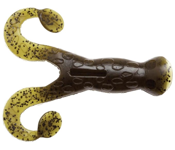 Zman Soft Lure Pop FrogZ 4 Inch 4/Pack Groene Pompoen (1843)