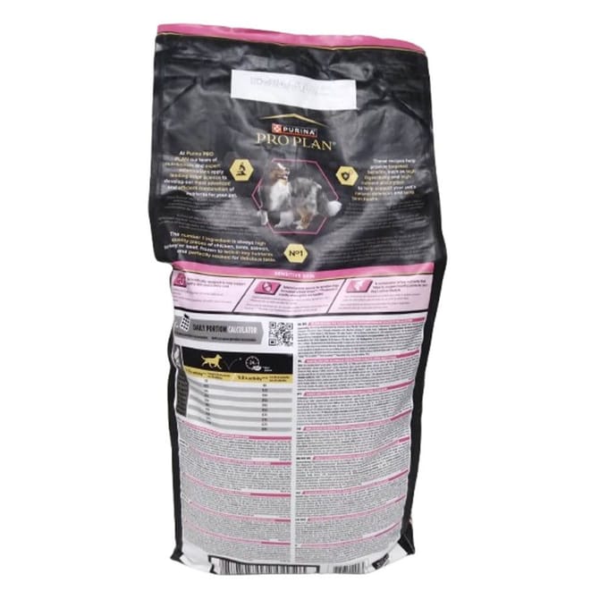 PURINA PRO PLAN Sensitive Skin Medium Adult - Hondenvoer - Zalm - 14 kg