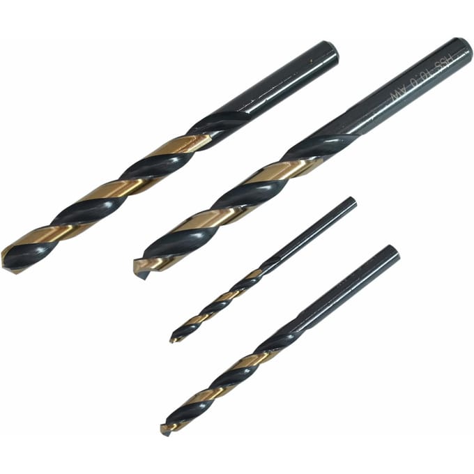 Awtools - HSS M2 Metaalboren - 9,0mm - 5 stuks - Staal