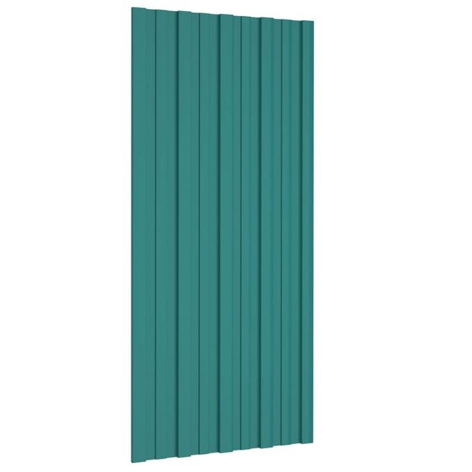 vidaXL - Dakpaneel - 36 - st - Groen - 100 - x - 45 - cm - Verzinkt - staal