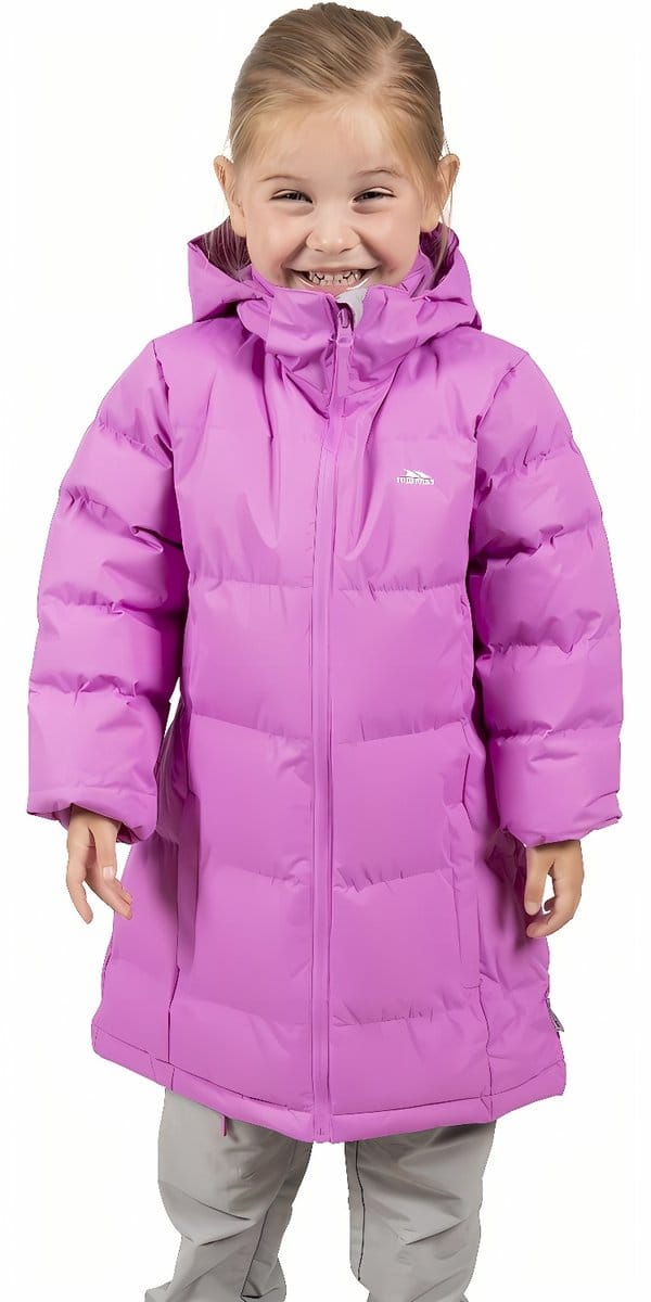 Trespass kinderjas Tiffy - Meisjesjas dieproze