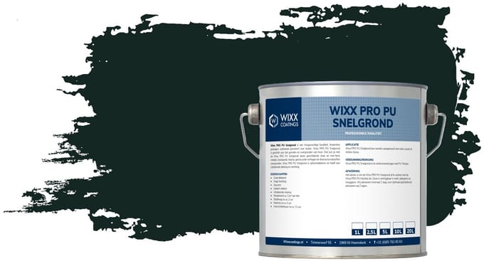 Wixx PRO PU Snelgrond - 5L - Monumentengroen | N0.15.10