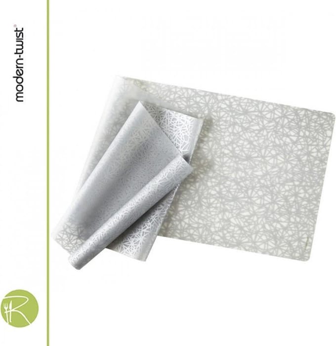 Modern Twist - Table-runner Twine Silver