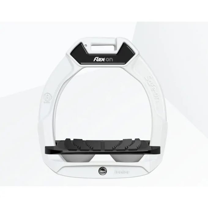 Veiligheidspalven voor ruiters Geleverd met Grip Wit/Zwart/Grijs kind Flex-On Safe-On