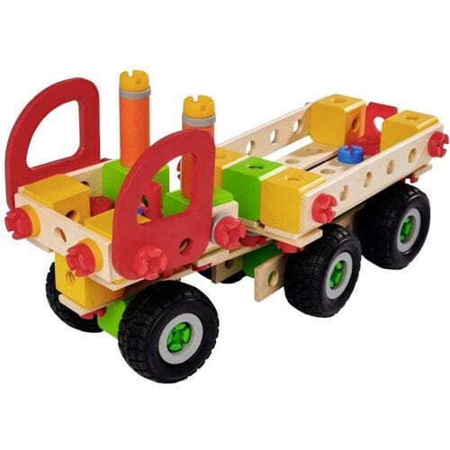 Eichhorn Constructieset Constructor Aantal onderdelen: 135 Aantal modellen: 4 Leeftijdsklasse: Vanaf 5 jaar
