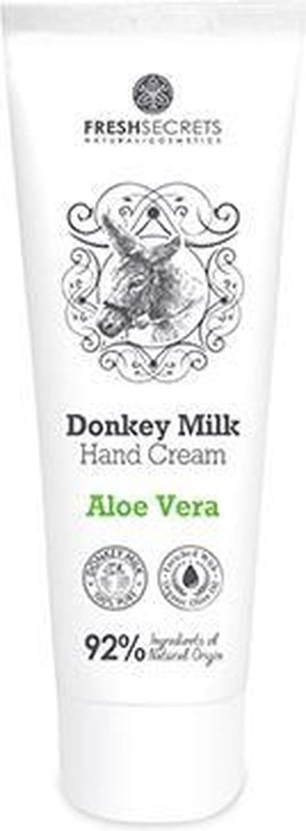 Fresh Secrets Ezelinnenmelk Handcrème Aloë Vera
