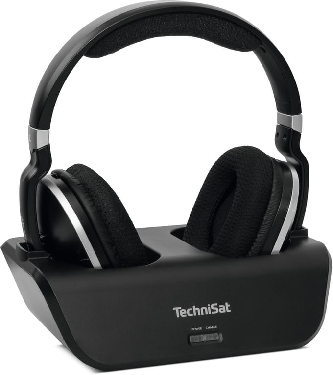 Technisat Stereoman 2 - 2,4GHz draadloze hoofdtelefoon - zwart