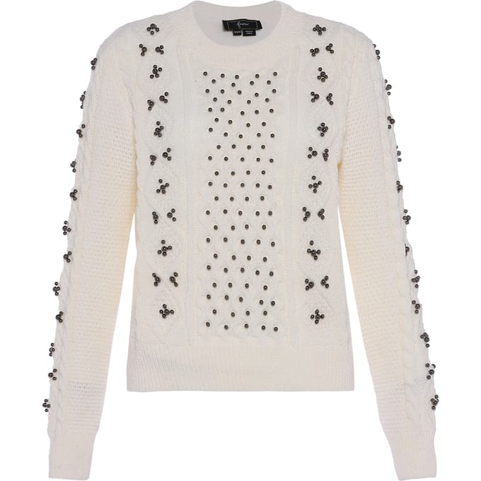 Faina Jumper Dames wolwit