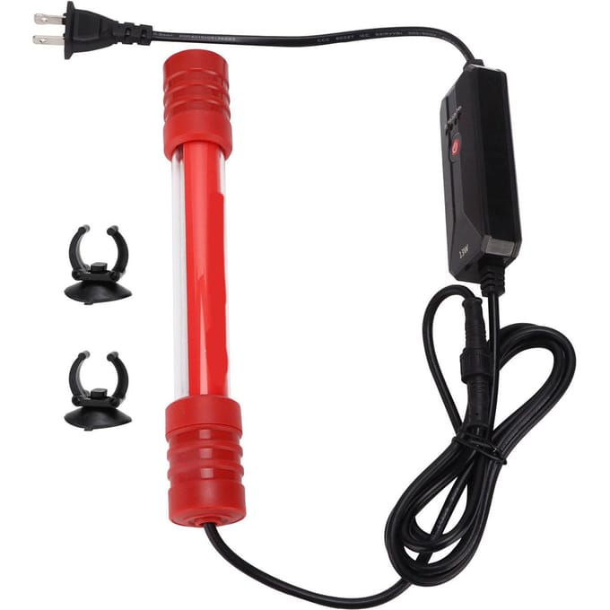Aquarium Schoon Licht Vistentank UV Sterilisator Germicide Lamp voor Vijverfilter Tank black