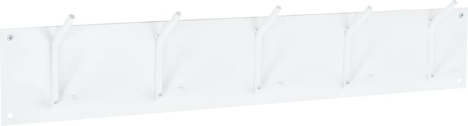 LOFT42 Factory Kapstok 5 Dubbele Haken - Metaal - Wit