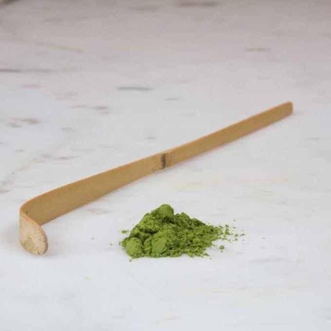 Matcha – Losse Thee | Bamboe Lepel | 17cm
