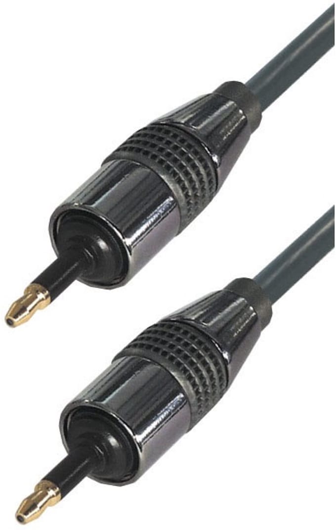 Digitale optische Mini Toslink - Mini Toslink audio kabel - 6mm - 3 meter