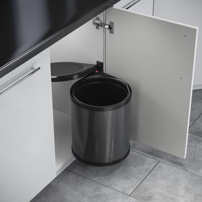 Hailo AS Mono - 15 liter - prullenbak