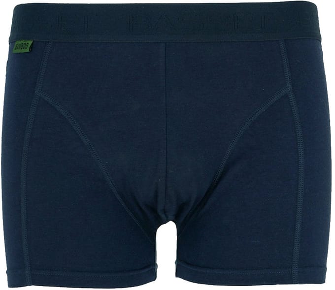 6 pack Basset Heren boxershorts - Bamboe - Donker blauw
