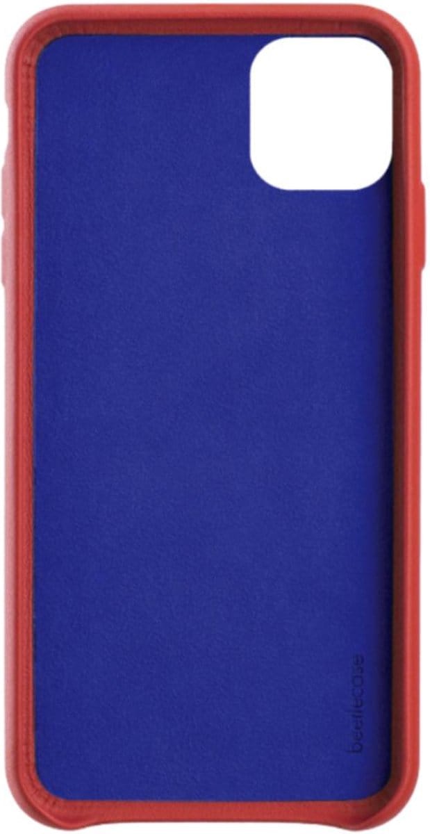 BeetleCase, Hoesje geschikt voor iPhone 11 - Le Scarabée, Rood
