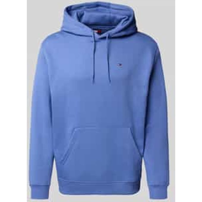 Regular fit hoodie van katoenmix