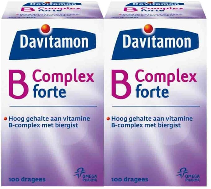 Davitamon B Complex Forte - 2 x 100 stuks - Voordeelverpakking