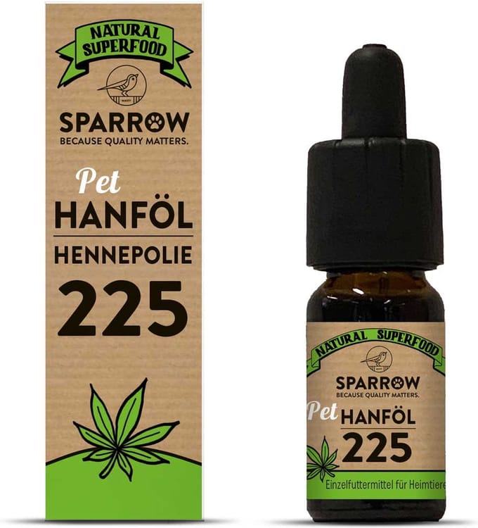 SPARROW Pet Full Spectrum Hemp Oil With CBD 225 10ml