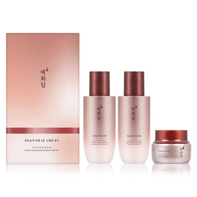 YEHWADAM Hemels Grade Ginseng Verjongende Speciale Set van 3 Delen Piece Special Set