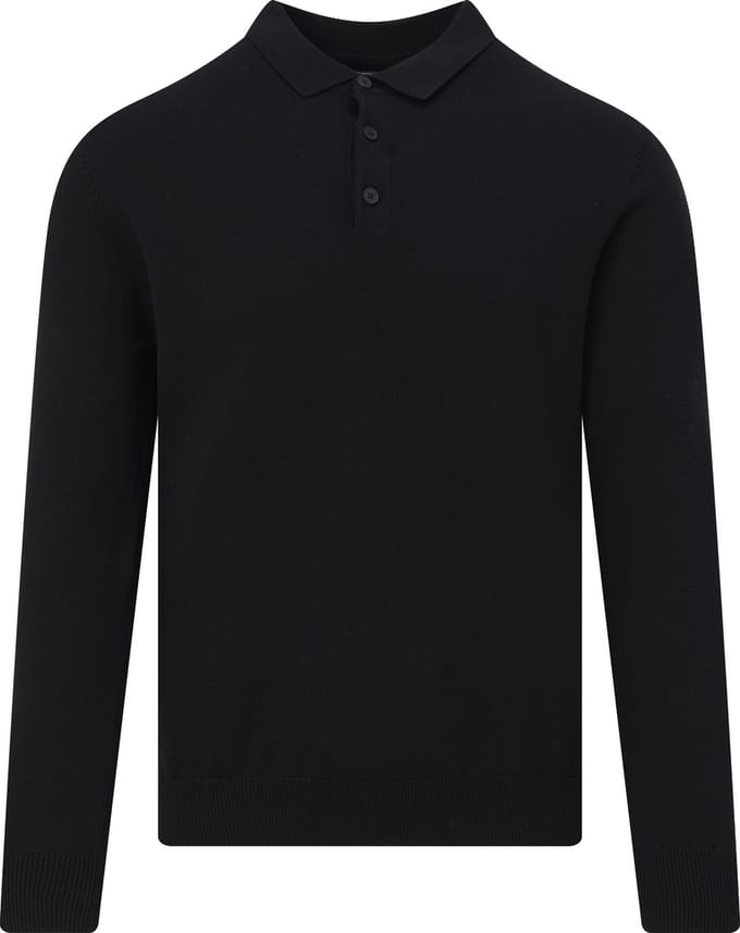 The BLUEPRINT Premium Polo Heren Zwart