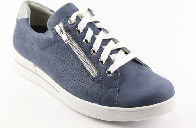 Durea - 6253 K - Lage sneakersDames sneakers - Kleur: Blauw - Maat: 37.5
