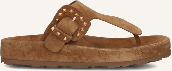 STEFANO LAURAN Dk5668 Slippers - Dames - Camel - Maat 40