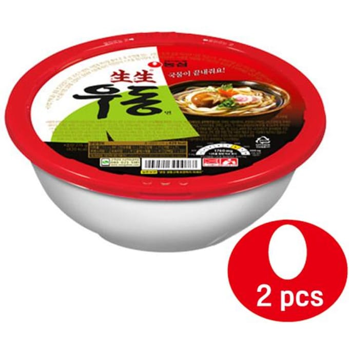 Nongshim Verse Udon Noedels Grote Kop 253g (3 opties) 5PCS