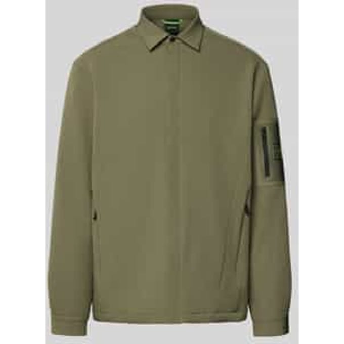Regular fit functioneel jack van waterafstotend materiaal model 'ST_EXPEDIT PADDED L'