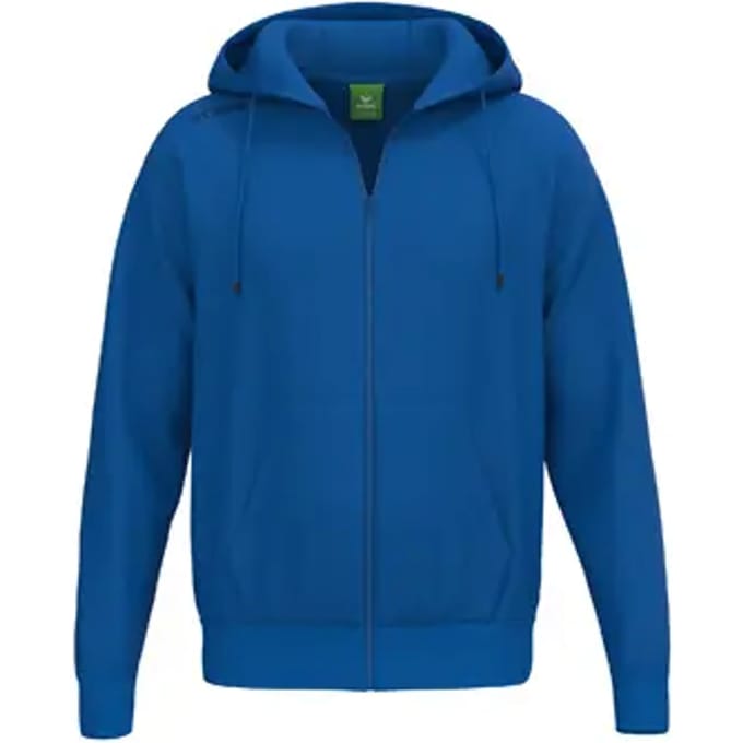 Erima Ts Sweatjack Met Capuchon Kinderen - New Royal | Maat: 128