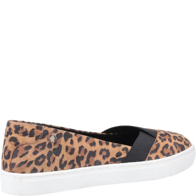 Hush Puppies Dames/dames Tiffany Luipaardprint Suède Schoenen (Bruin)