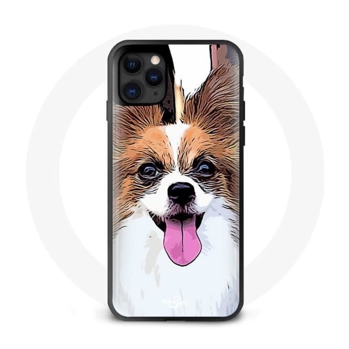 Coque Iphone 11 Epagneul Nain Continental