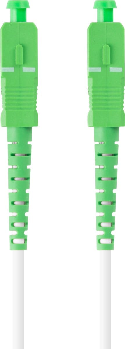Lanberg Glasvezel Patchcord Sc Apc Voor Switch/Router 2,5M Simplex 3Mm