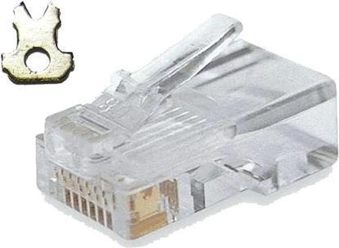 Modulaire RJ45 connector Cat6 (4stuks)