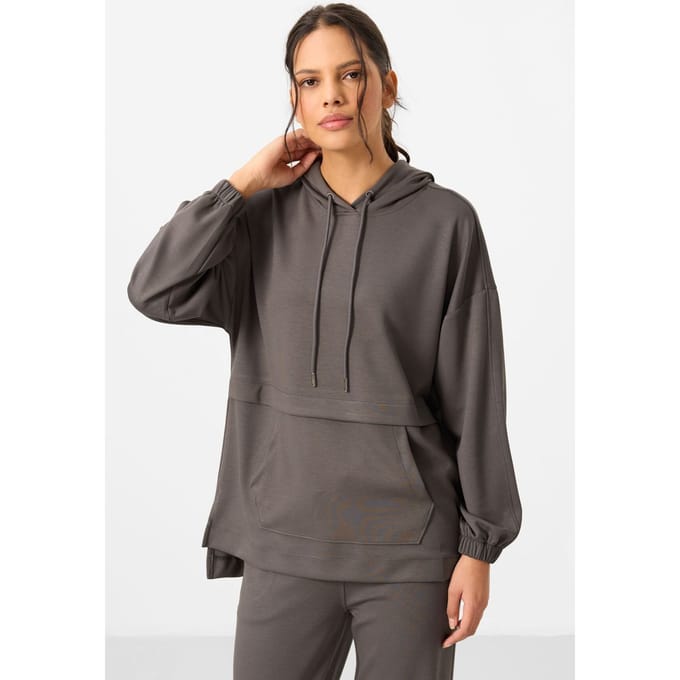 Oversized Hoody en Brede Pantalon Set
