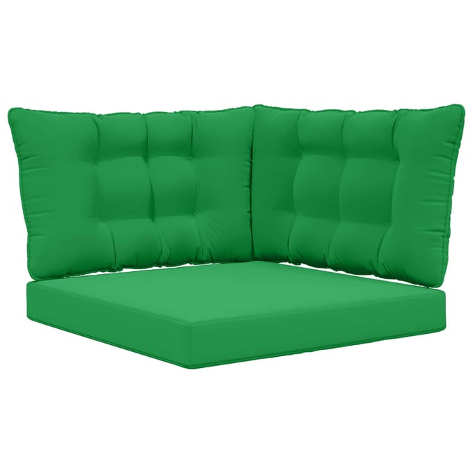 vidaXL - Buitenbankkussen - Polyester - Groen - 68,5 - x - 68,5 - cm